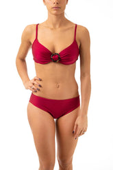 BIKINI COPPA C BORDEAUX OF/201/H6 GRANATA OLIVIA